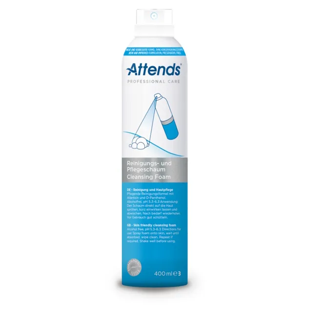 ATTENDS Čistící pěna pro inkontinenci pacientů 400 ml
