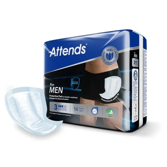 Attends For Men 3 vložky 14 ks