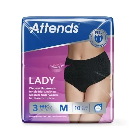 Attends Lady Pull-Ons Discreet M 10 ks