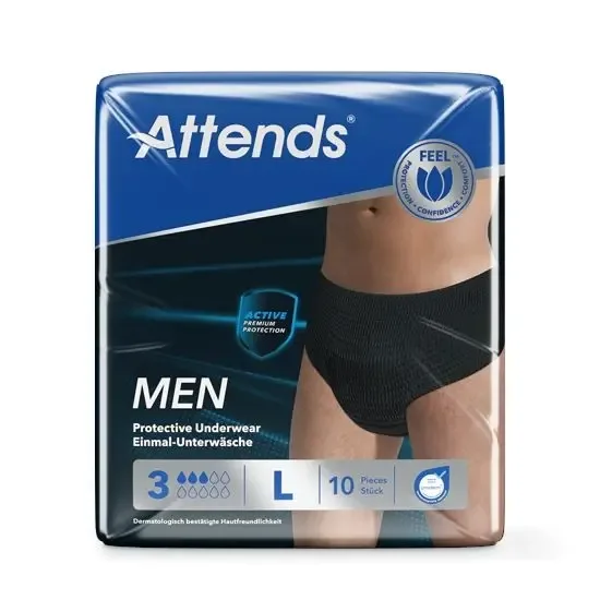 Attends Men Pull-Ons Discreet L 10 ks