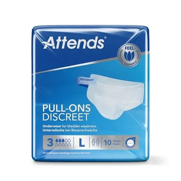 Attends Pull-Ons Discreet 3L 10 ks
