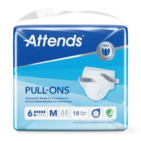 Attends Pull-Ons Plus 6 M 18 ks