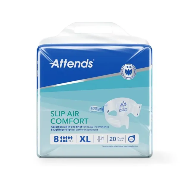 Attends Slip Air Comfort 8 XL 20 ks