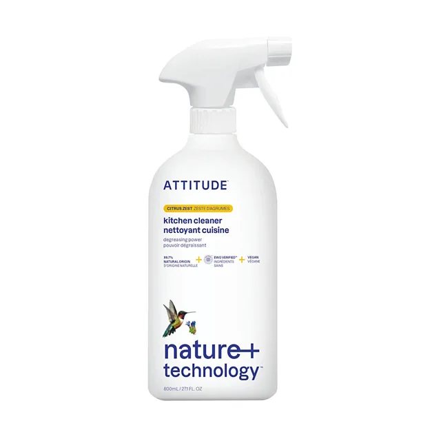 ATTITUDE Čistič kuchyně s vůní citronové kůry s rozprašovačem 800 ml