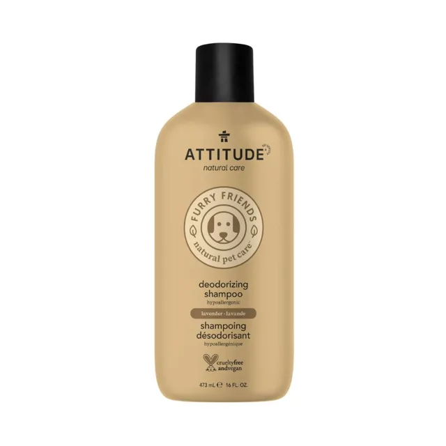 ATTITUDE Furry Friends Přírodní šampon pro zvířecí mazlíčky odstraňující zápach 473 ml