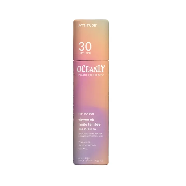 ATTITUDE Oceanly Tónující vyživující olej SPF30 30 g