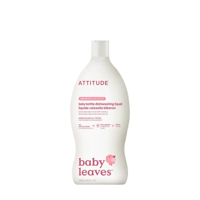 ATTITUDE Prostředek na mytí nádobí pro děti bez vůně 700 ml