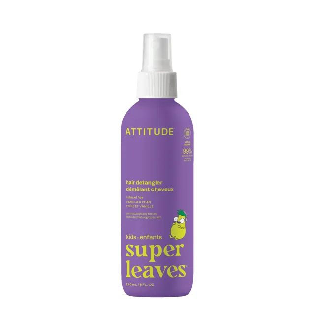 Attitude Sprej pro snadné rozčesávání vlásků Little Leaves 240 ml