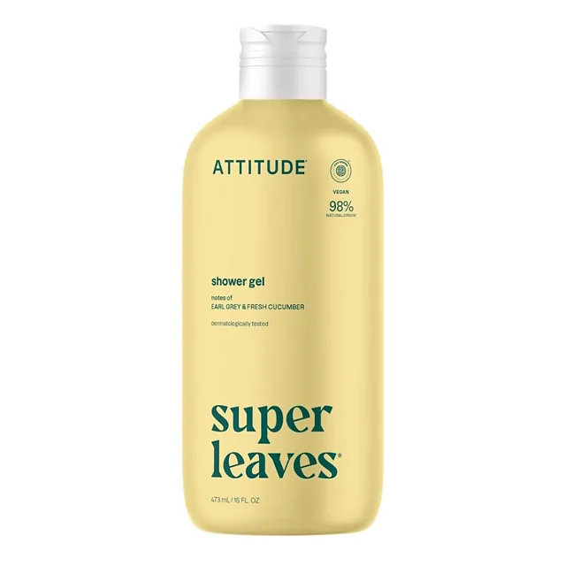 ATTITUDE Super leaves sprchový gel earl grey & okurka 473 ml