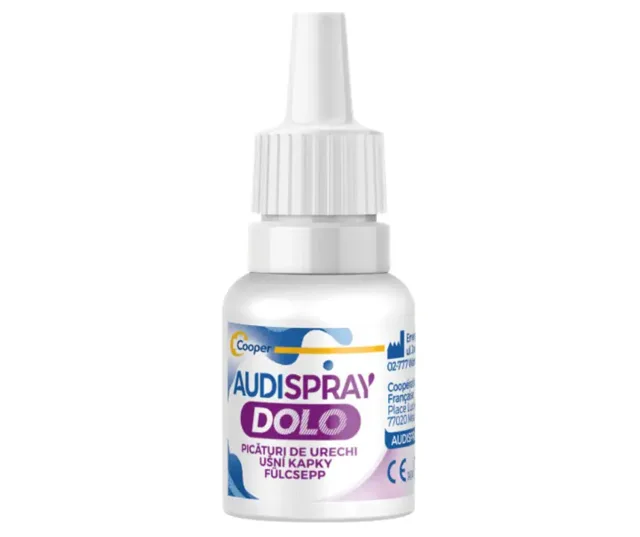 Audispray Dolo ušní kapky 7g