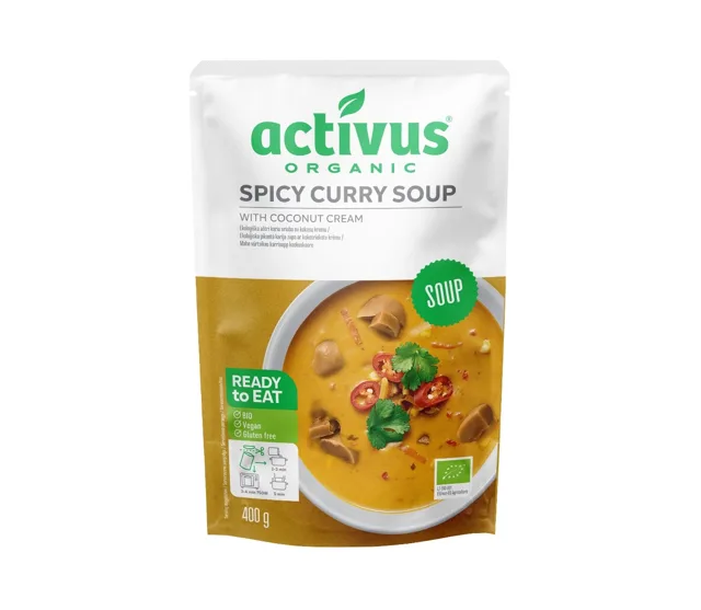 Auga Organic Pikantní kari polévka