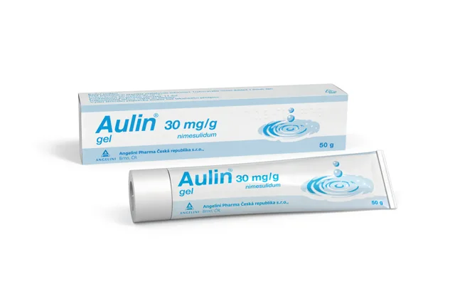 Aulin gel 30mg/g gel. 50