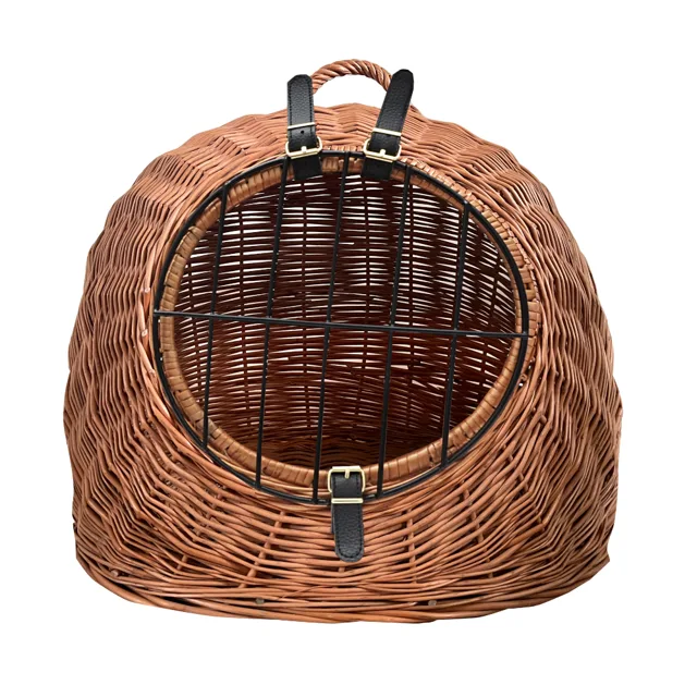 Aumüller proutěná kukaň v medové barvě - D 50 x Š 40 x V 44 cm