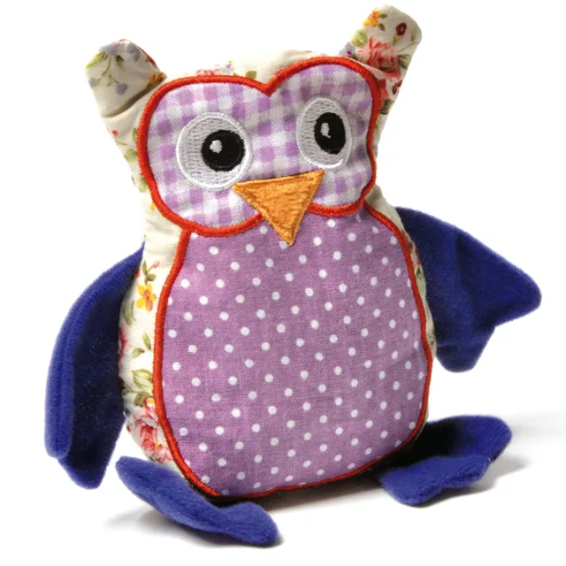 Aumüller Valerian polštářek na hraní pro kočky Patchwork - Sova - 1 kus