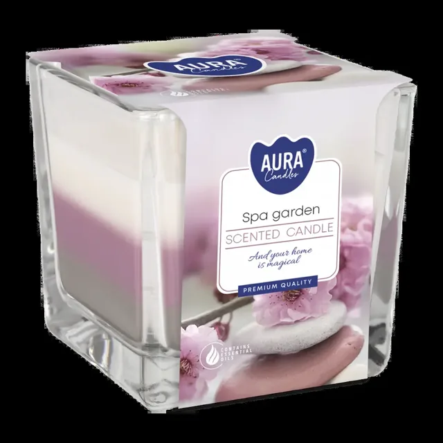 Aura Vonná svíčka SPA zahrada