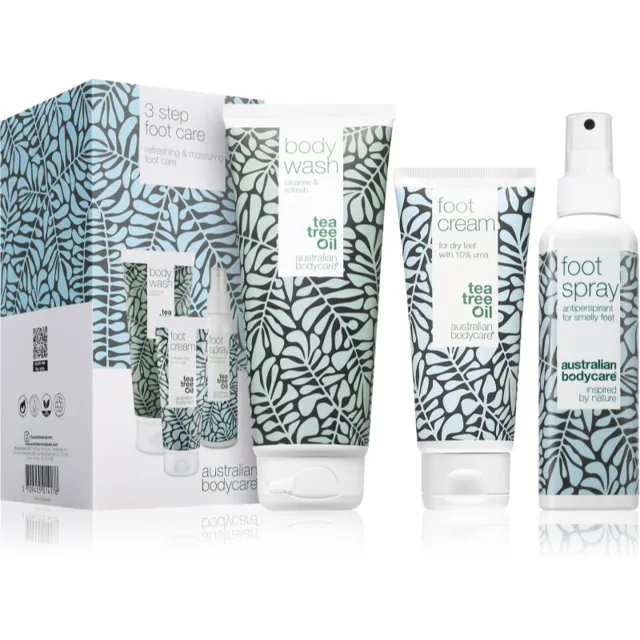Australian Bodycare 3 Steps Foot Care dárková sada na nohy
