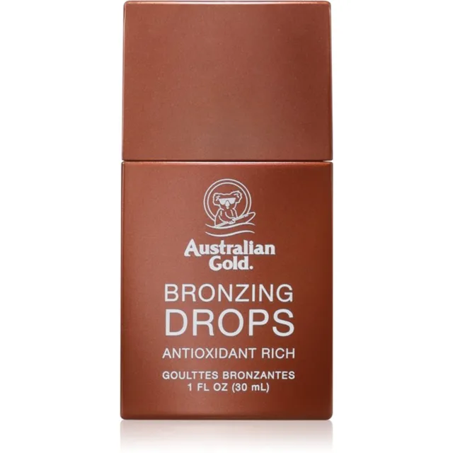 Australian Gold Bronzing Drops vyživujíci suchý olej pro podporu opálení 30 ml