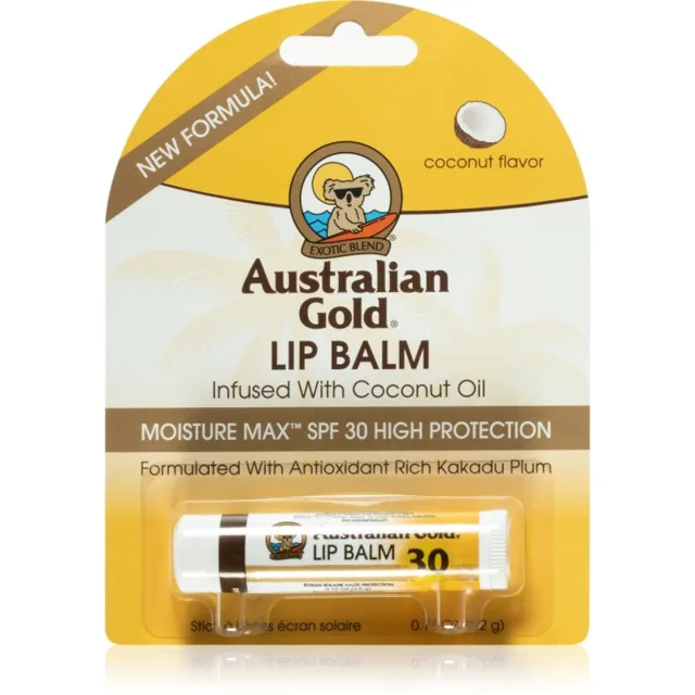 Australian Gold Moisture Max vyplňující balzám na rty SPF 30 4.2 g