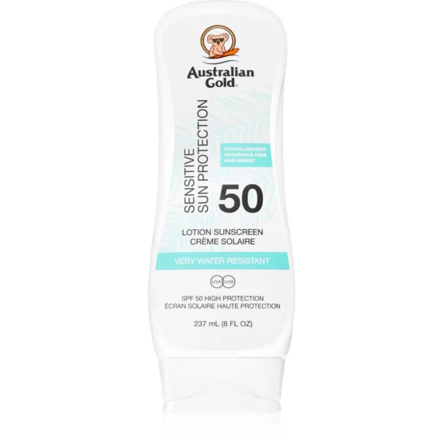 Australian Gold Sensitive opalovací krém pro citlivou pokožku SPF 50 237 ml