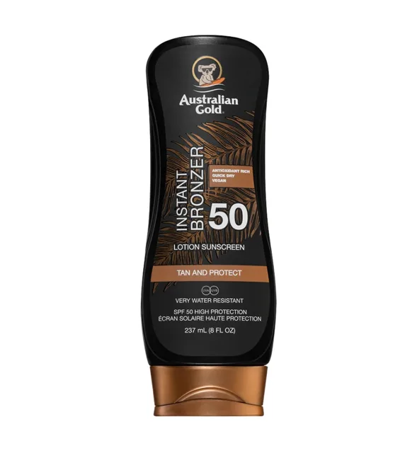 Australian Gold SPF 50 Lotion Bronzer opalovací krém s bronzerem 237 ml