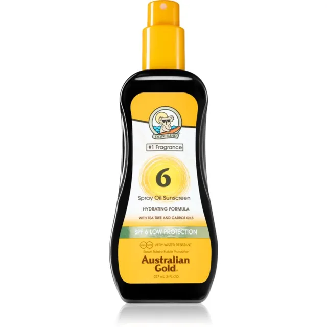 Australian Gold Spray Oil Sunscreen tělový olej ve spreji proti slunečnímu záření SPF 6 237 ml