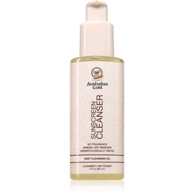 Australian Gold Sunscreen Cleanser odličovač na obličej 89 ml