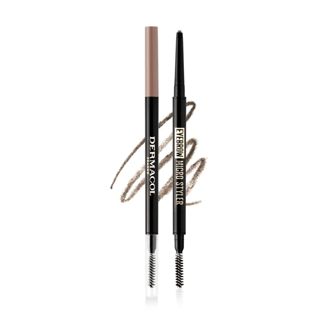 Automatická tužka na obočí s kartáčkem č.01 Dermacol - Oficiální e-shop Dermacol