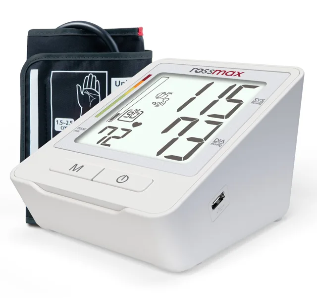 Automatický tlakoměr Rossmax Z1 – poškozený kartonový obal