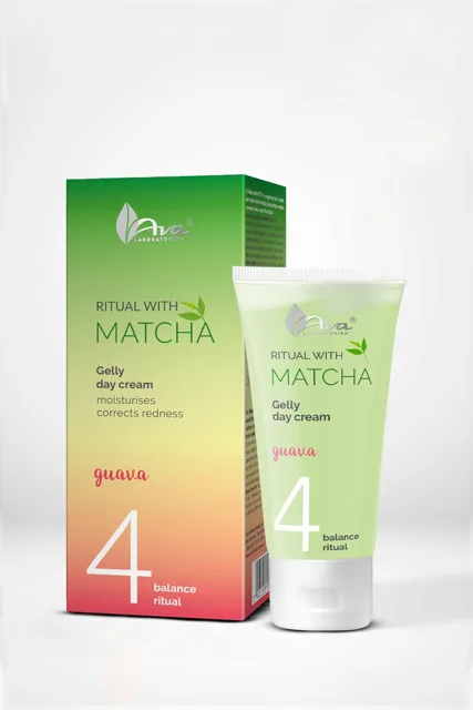 Ava Laboratorium Ritual with Matcha Gelly Day Cream – lehký hydratační krém