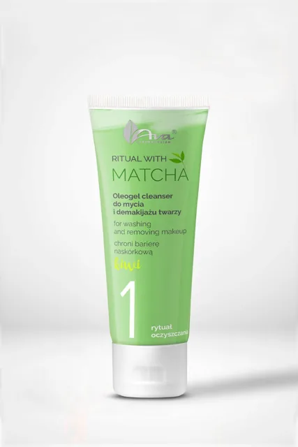 Ava Laboratorium Ritual with Matcha Oleogel Cleanser – čistící olejový gel