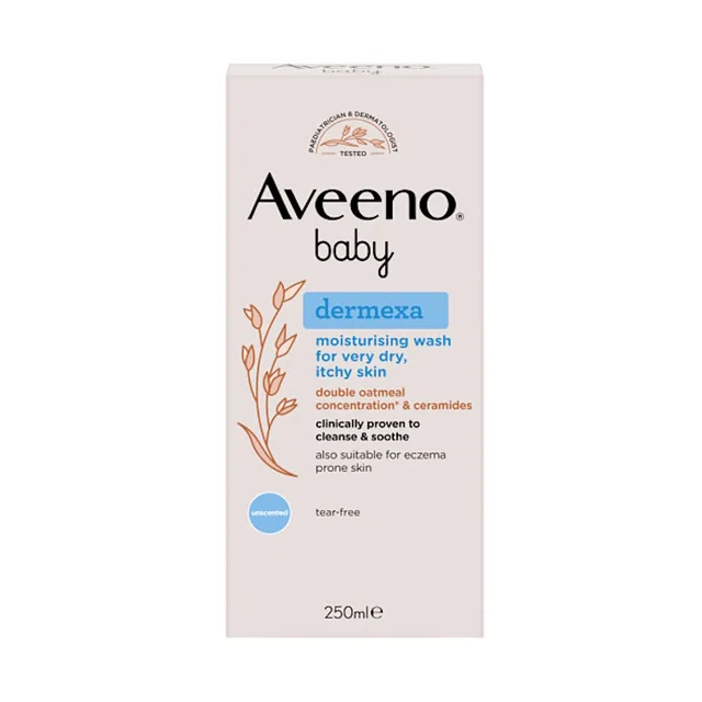 AVEENO Baby dermexa hydratační mycí gel 250 ml