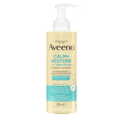 Aveeno Calm+Restore čistící pěna 200ml