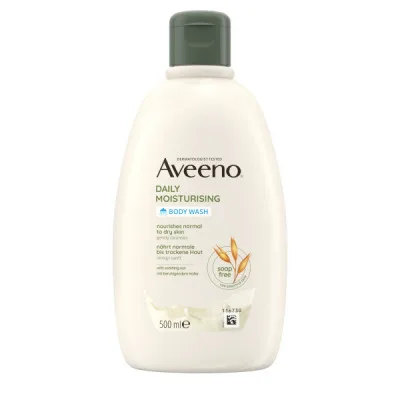 Aveeno Daily Moisturising hydratační a vyživující sprchový gel 500 ml