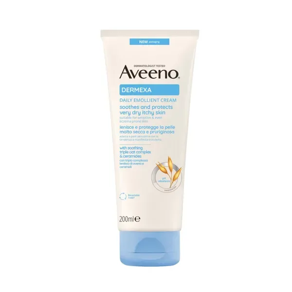 Aveeno Dermexa emolienční tělový krém 200ml