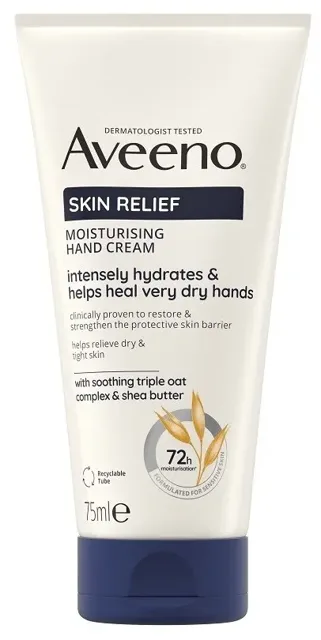 Aveeno Skin Relief Hand Cream hydratační krém na ruce 75 ml