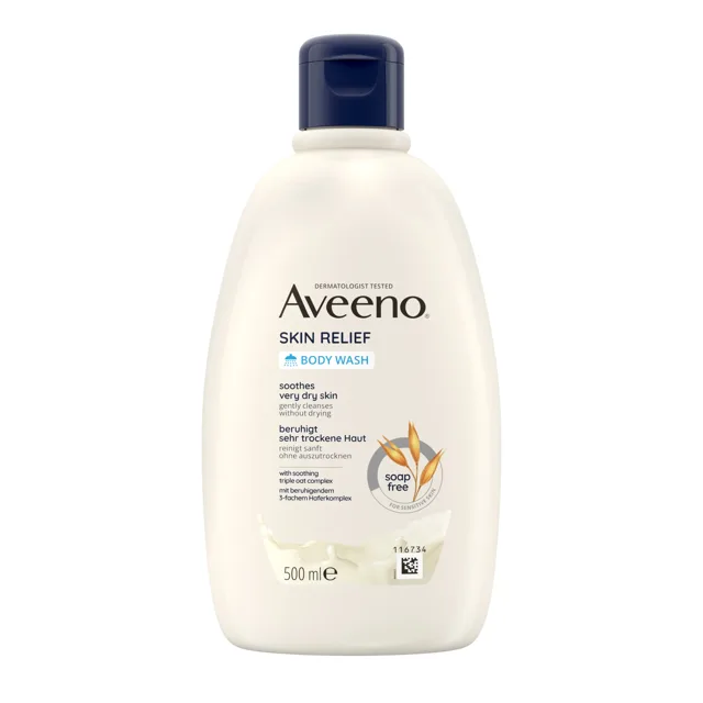 Aveeno Skin Relief sprchový gel pro velmi suchou pokožku 500 ml