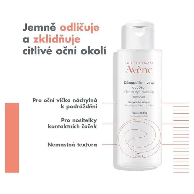 AVÈNE Jemný odličovač očí 125 ml