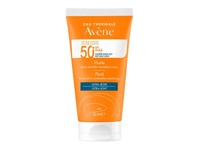 Avène Lehký ochranný pleťový fluid SPF 50+ Fluid 50 ml