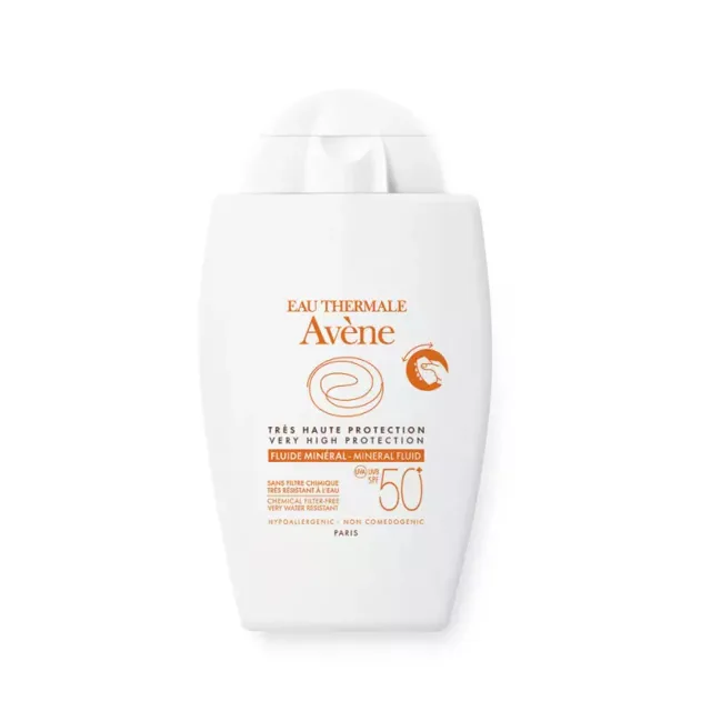Avène Minerální fluid na opalování SPF 50+ Mineral Fluid 40 ml