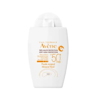 Avène Sun Mineral ochranný fluid bez chemických filtrů SPF50+ 40 ml