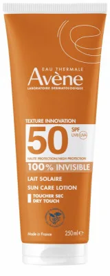 Avène Sun Sensitive mléko na opalování SPF50+ 250 ml