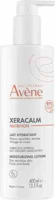 Avène TriXera Nutrition intenzivně vyživující fluidní mléko na obličej a tělo pro suchou a citlivou pokožku 400 ml