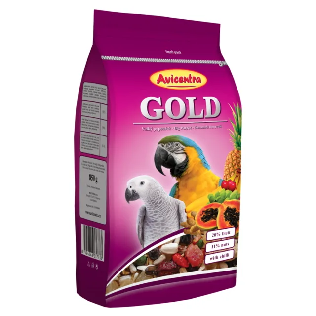 AVICENTRA Velký papoušek Gold 850 g