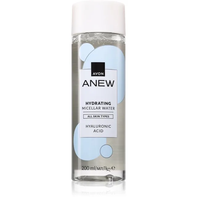 Avon Anew Hyaluronic Acid micelární voda s hydratačním účinkem 200 ml