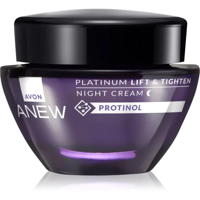 Avon Anew Platinum noční krém proti hlubokým vráskám 50 ml