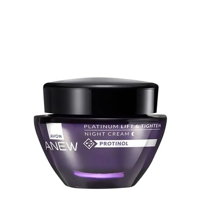 AVON Anew Platinum Noční krém proti vráskám s Protinolem 50 ml