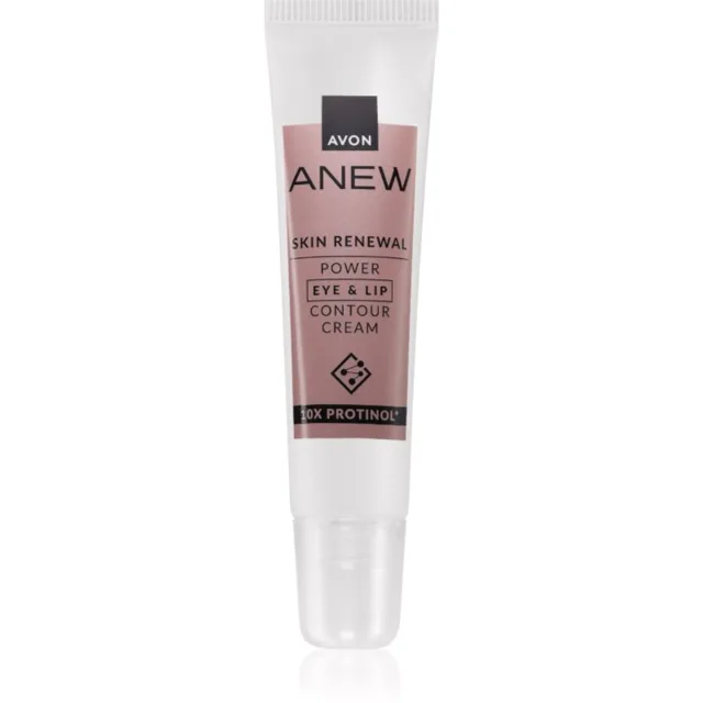 Avon Anew Skin Renewal rozjasňující krém na oční okolí a rty 15 ml