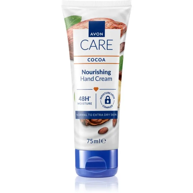 Avon Care Cocoa hydratační krém na ruce s kakaovým máslem 75 ml