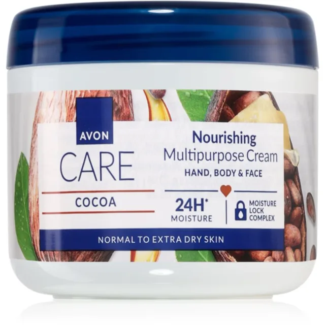 Avon Care Cocoa víceúčelový krém na tvář, ruce a tělo 400 ml
