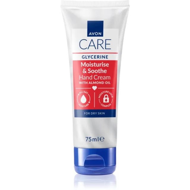 Avon Care Glycerine hydratační krém na ruce a nehty s glycerinem 75 ml